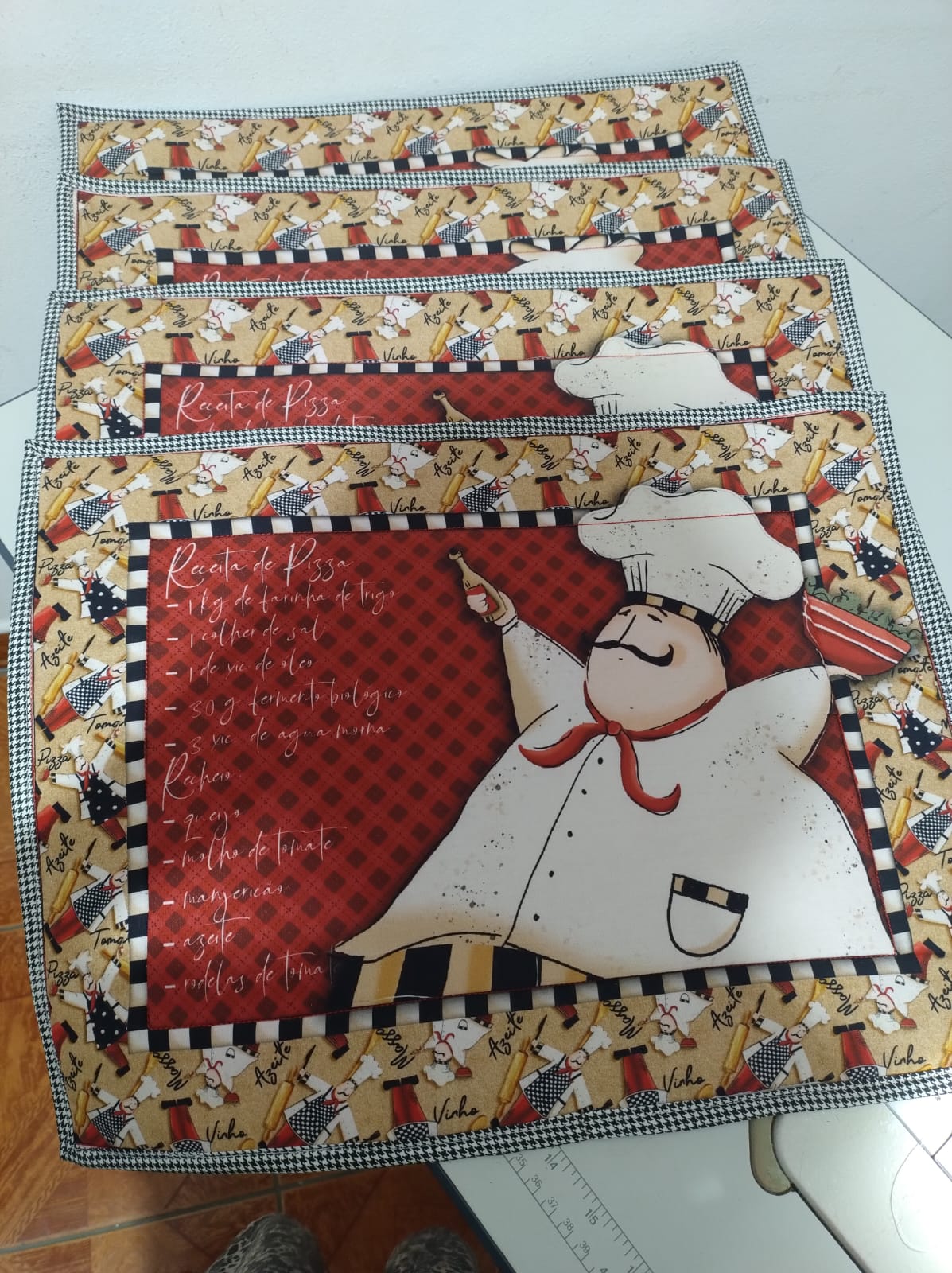 Jogo Americano Pizza Chef